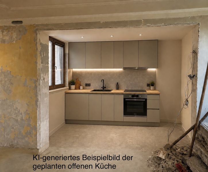 2-Zimmer-Wohnung - Erstbezug nach kompletter Sanierung 